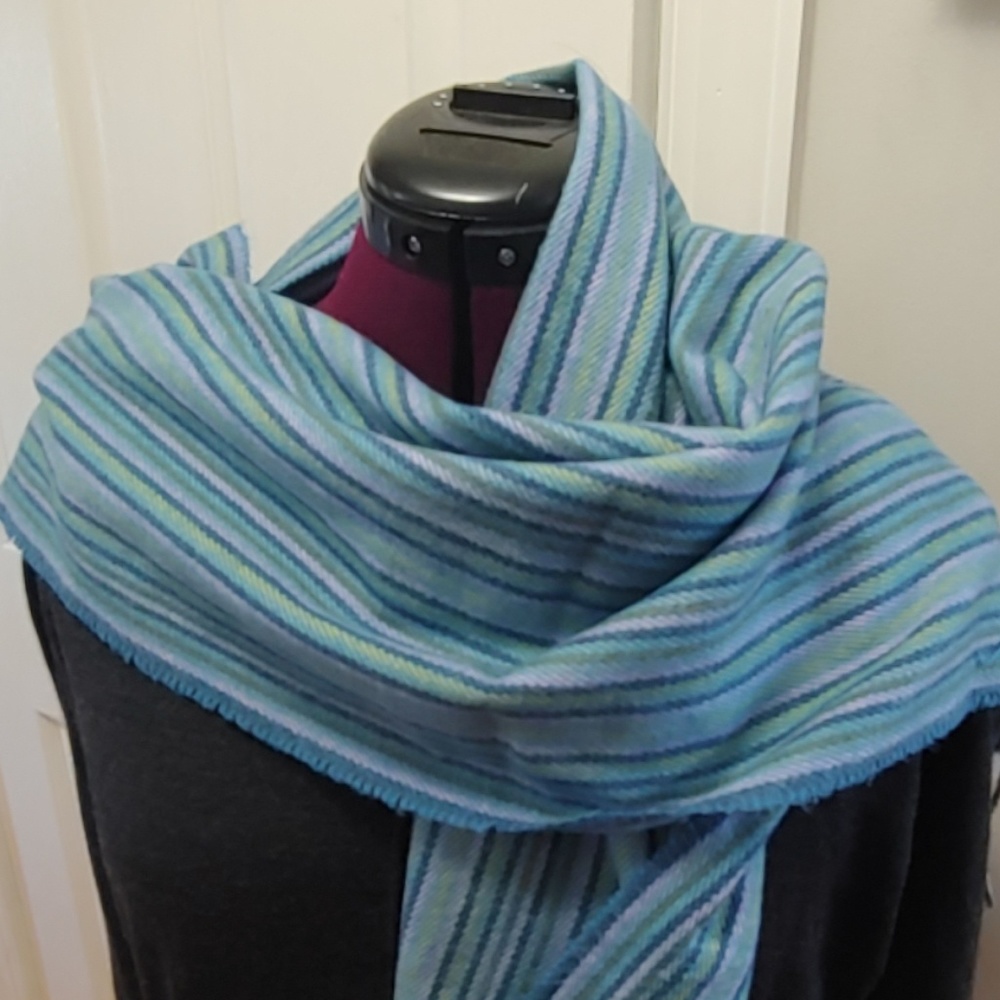 Striped scarf